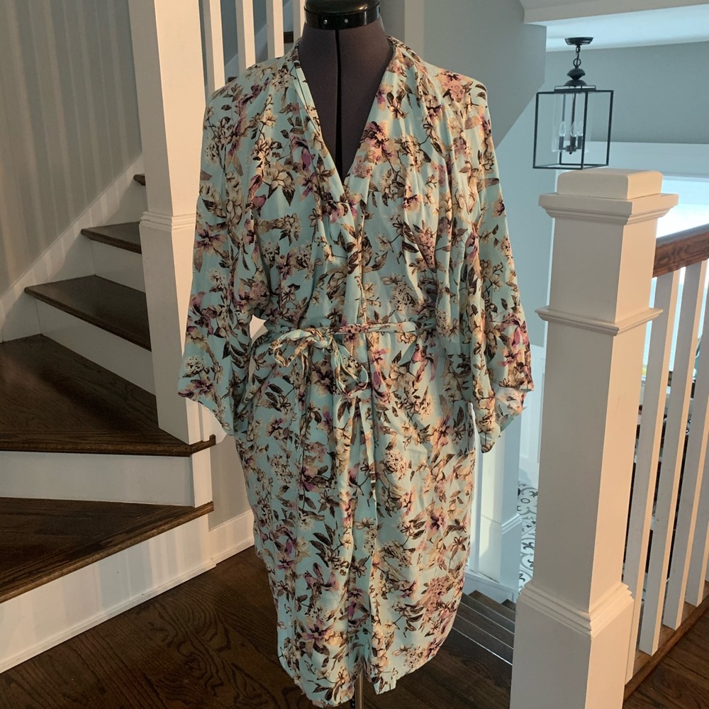 Pink Blush Maternity Robe